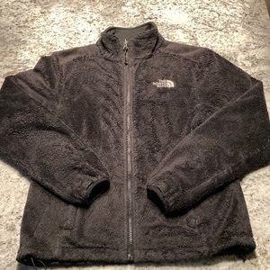 North Face Black Osito Full Zip Jacket Size Small